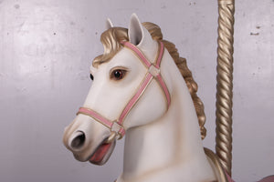 CHRISTMAS CAROUSEL HORSE JR 160206