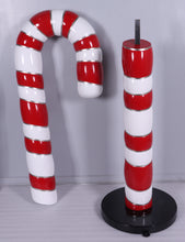 Load image into Gallery viewer, CANDY CANE 9 FT JR 220050 RED/WHITE/GOLD
