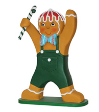 Load image into Gallery viewer, GINGERBREAD BOY WITH CANDY CANE JR 3127

