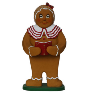 GINGERBREAD GIRL WITH BOOK JR 3124