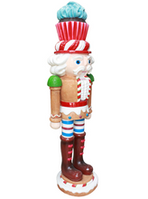 Load image into Gallery viewer, GINGERBREAD NUTCRACKER WITH BASE JR S-209
