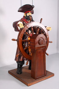 PIRATE WITH WHEEL 6FT - JR 030714