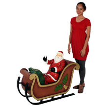 Load image into Gallery viewer, SANTA ON SLEIGH JR 110004S

