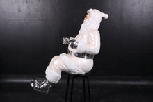 Load image into Gallery viewer, SANTA SITTING FOR SLEIGH WHITE JR 120025W
