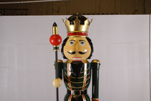 Load image into Gallery viewer, NUTCRACKER 12FT WITH SEPTRE IN LEFT/RIGHT HAND JR 130090/130091
