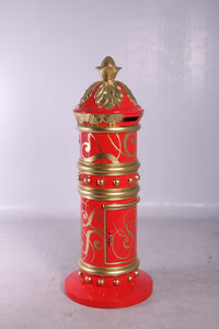 MAILBOX - RED AND GOLD JR 150239