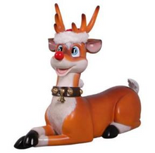 Load image into Gallery viewer, FUNNY REINDEER LYING DOWN JR 160234
