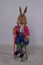 Load image into Gallery viewer, JACK THE RABBIT -SITTING (stool additional) -JR 170152
