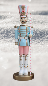 TOY SOLDIER WITH BATON LEFT HAND JR 170164