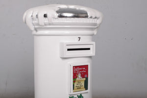SANTA'S MAILBOX SMALL JR 180031 WHITE