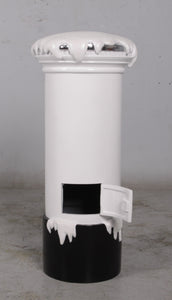 SANTA'S MAILBOX SMALL JR 180031 WHITE