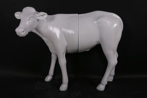 Calf in half -smooth white - JR 190112
