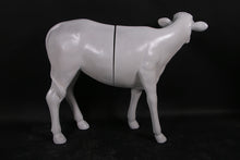 Load image into Gallery viewer, Calf in half -smooth white - JR 190112
