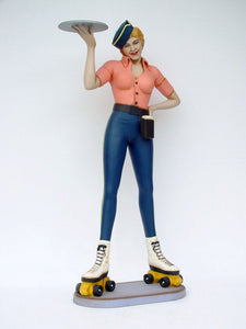 Lady Roller Skater Butler 5.5ft (JR 2036)