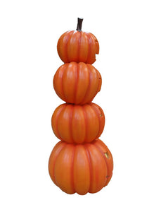 Stacked Pumpkins - JR C-165 (with faces)