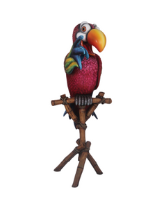 COMIC PARROT WITH STAND JR C-058