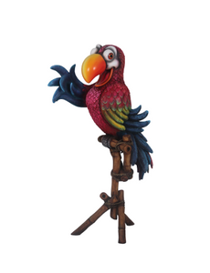 COMIC PARROT WITH STAND JR C-058