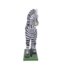 Load image into Gallery viewer, COMIC ZEBRA WITH BASE JR C-034
