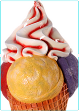 Load image into Gallery viewer, WAFFLE CONE -MULTICOLOUR - 6FT - JR 130021
