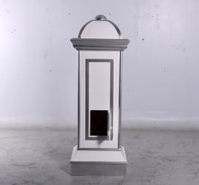 Load image into Gallery viewer, MAIL BOX - WEDDING STYLE, WHITE AND SILVER JR 0056
