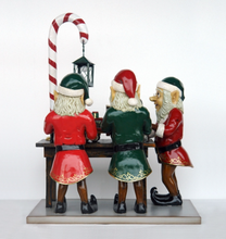 Load image into Gallery viewer, Three Elves in Santa&#39;s Workshop JR HX
