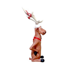 Load image into Gallery viewer, REINDEER HANDS ON HIPS SITTING UP JR S-033
