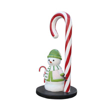 Load image into Gallery viewer, CANDY CANE WITH SNOWMAN (MINI) JR S-182
