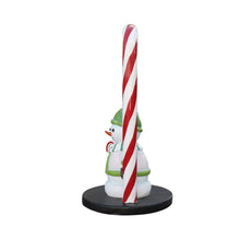 Load image into Gallery viewer, CANDY CANE WITH SNOWMAN (MINI) JR S-182
