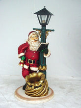 Load image into Gallery viewer, Santa with Lamp post 3ft (JR 1751)
