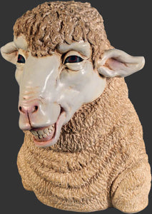 MERINO SHEEP HEAD 3 - JR 110046