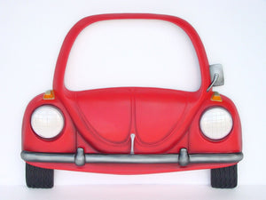VW BEETLE CAR MIRROR (RED) JR 2030-R