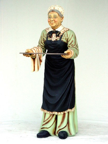 Old Woman Waitress 6ft (JR 672)