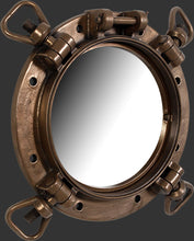 Load image into Gallery viewer, PORTHOLE MIRROR WW11 US NAVY 15&quot; (dia) - JR 120068
